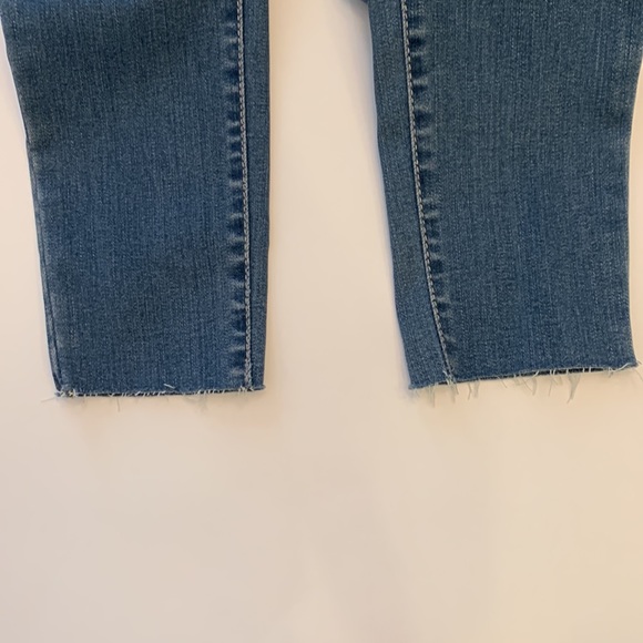 Frayed Jeans Downtown frayed distressed high rise skinny jeans size 0/25 - Picture 4 of 12